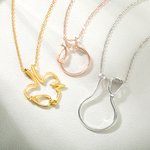 Collier porte-bague infirmière personnalisé