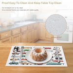 Personalized Construction Vehicle Theme Placemat Gift for Kids