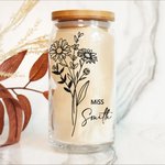 Henkilökohtainen Syntymä Kukka FUTURE MRS MISS lasi kuppi