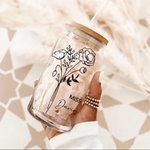 Henkilökohtainen Syntymä Kukka FUTURE MRS MISS lasi kuppi