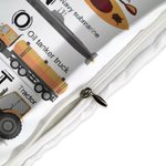 Personalized Construction Vehicle 3 Piece Bedding Set Gift for Kids