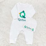 Personalisierte Brief Tier Baby Baumwolle Strampler Set mit Hut Coming Home Outfit