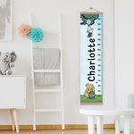 Personalized Classic Winnie the Pooh Height Growth Chart for Children