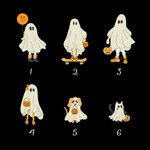 Personalisierte Niedliche Geist-Charakter Tasse 330ml Kürbis Keramiktasse 1-10 Geist Halloween Geschenk für Familie