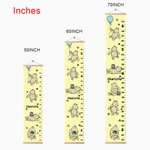 Personalized Classic Winnie the Pooh Height Growth Chart for Children