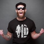 T-shirt de football personnalisé Nom pour homme Cadeau