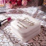 Personalised PU Leather Jewellery Box Jewellery Organizer Bachelorette Party Gifts