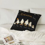 Personalizzato Halloween Cute Ghost Family Cuscino copriletto