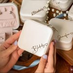Personalised PU Leather Jewellery Box Bachelorette Party Gifts for Bride