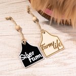 Personalized Scottish Highland Cow Felt Toys Storage Basket for Kids