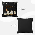 Personalizzato Halloween Cute Ghost Family Cuscino copriletto