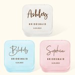 Personalised PU Leather Jewellery Box Jewellery Organizer Bachelorette Party Gifts