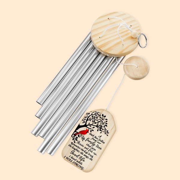 Cardinal Memorial Wind Chime Sympathy Gifts