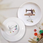 Personalisierte magnetische Keramik Pin Dish Geschenk für Sewing Lover