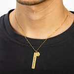 Personalized Engraved Emergency Medical Alert Necklace Gift for Family Friend