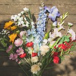 Personalized Family Member Birth Flower Artificial Bouquet