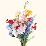 Personalized Family Member Birth Flower Artificial Bouquet