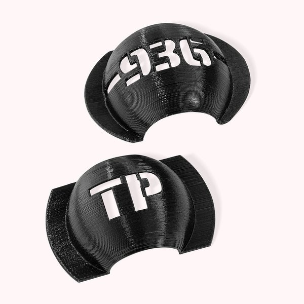 Herramienta de alineación de líneas de bolas de golf de TPU renovable personalizada con 2 marcadores