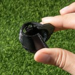 Herramienta de alineación de líneas de bolas de golf de TPU renovable personalizada con 2 marcadores