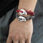 Personalized Hike Climbing Adventure Bracelet Explore Paracord Survival Bracelet Climbing Jewelry