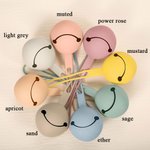 Personalized Smiling Face Pacifier Silicone Storage Bag