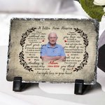 Personlig minnesskifferprydnad Ett brev från himlen