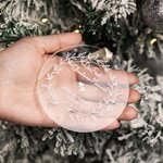 Personalised Christmas Memorial Ornament for Couple Wedding Engagement Married Gift