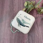 Personalized Fantasy Unicorn and Mermaid PU Leather Jewelry Box
