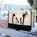 Borse personalizzate ad alta capacità regalo per damigelle d'onore