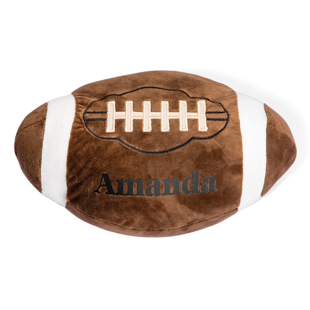 Personalised Football Basketball Soccer Baseball Sports Throw Pillow