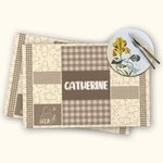 Personalized Classic Winnie The Pooh Non Slip Kids Dinner Placemats