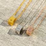 Gepersonaliseerde Gegraveerde Mini Urn Ketting voor As Herdenking Crematie Sieraden