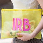 Personalized Name Monogram Design Pool Waterproof Bag
