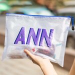 Personalized Name Monogram Design Pool Waterproof Bag
