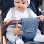 Personalized Smiling Face Pacifier Silicone Storage Bag