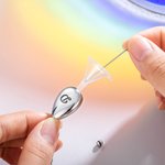 Collier d'Urne de Cendre Personnalisé avec Texte Pendentif Gravé en Forme de Goutte d'Eau Cadeau Commémoratif pour Femme