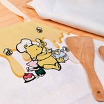 Personalized Classic Winnie the Pooh Parents and Child Kitchen Aprons Family Gift