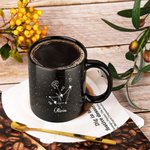 Personalised Name Zodiac and Birth Flower Ceramic Coffee Mug 11oz