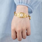 Personalized Star of Life Adjustable Medical Alert ID Emergency Multi-Layer Bracelet with Engraved Text Gift for Allergy Diabetic Women