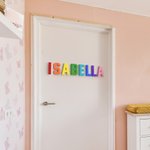 Personalisierte Schlafzimmer Tür Name Zeichen Buchstaben