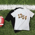 T-shirt Personnalisé avec Numéro et Nom de Football Baseball Rugby Volley-ball Cadeau d'Anniversaire pour Femme Amoureux de Sport