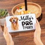 Personalisierte Hund und Katze Metall behandeln Lagerung Tin