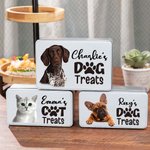 Personalisierte Hund und Katze Metall behandeln Lagerung Tin