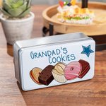Personalized Metal Biscuit Treat Tin Gift Idea