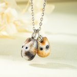 Personalized Cute Enamel Tiny 1-9 Cats Necklace Birthday Anniversary Gift for Her