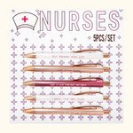 Personalized Funny Nurses Pen Set with Custom Name Set of 5 Pcs 6 Pcs