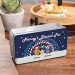 Personalized Sweet Monster Characters Metal Biscuit Tin