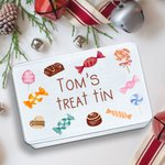 Personalised Sweet Treat Tin for Family Children Grandparents Gift