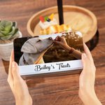 Personalized Pet Treat Storage Container with Pet Photo