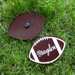 Personalized  Football Charm Accessories for Bogg Bag